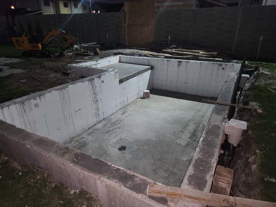 Piscină — structură